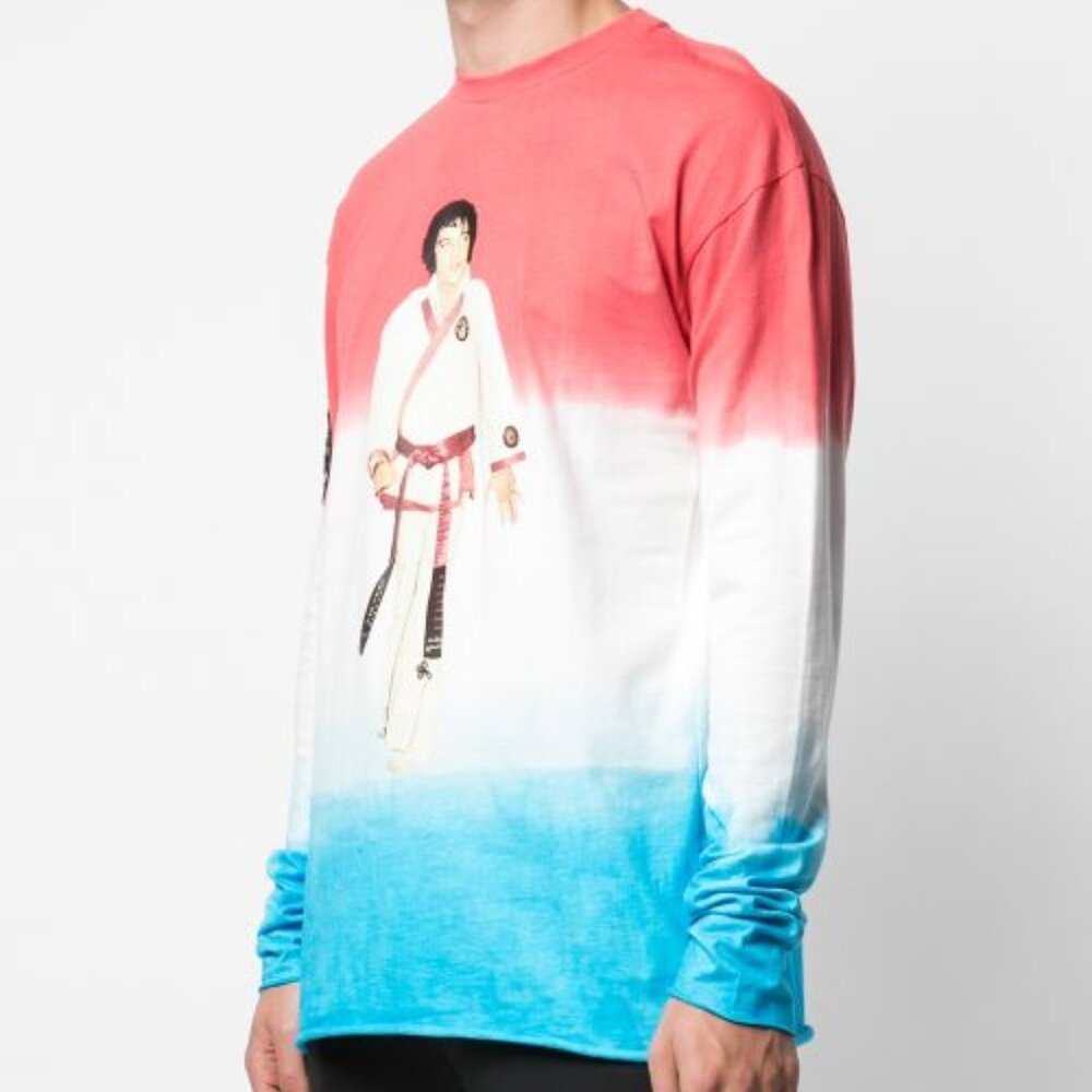 BNWT AW19 ALCHEMIST "GRACELAND" KARATE ELVIS TSHIRT L